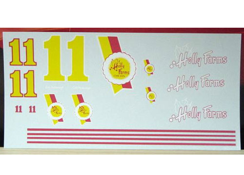 #11 Holly Farms Cale Yarborough JNJ